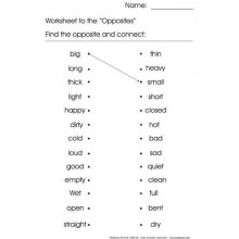 Opposites (This article is also available in German)