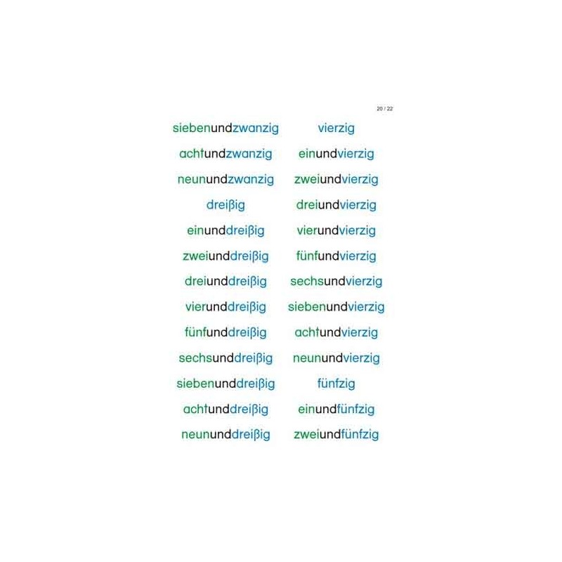 Perlenstäbchen am Hunderterfeld