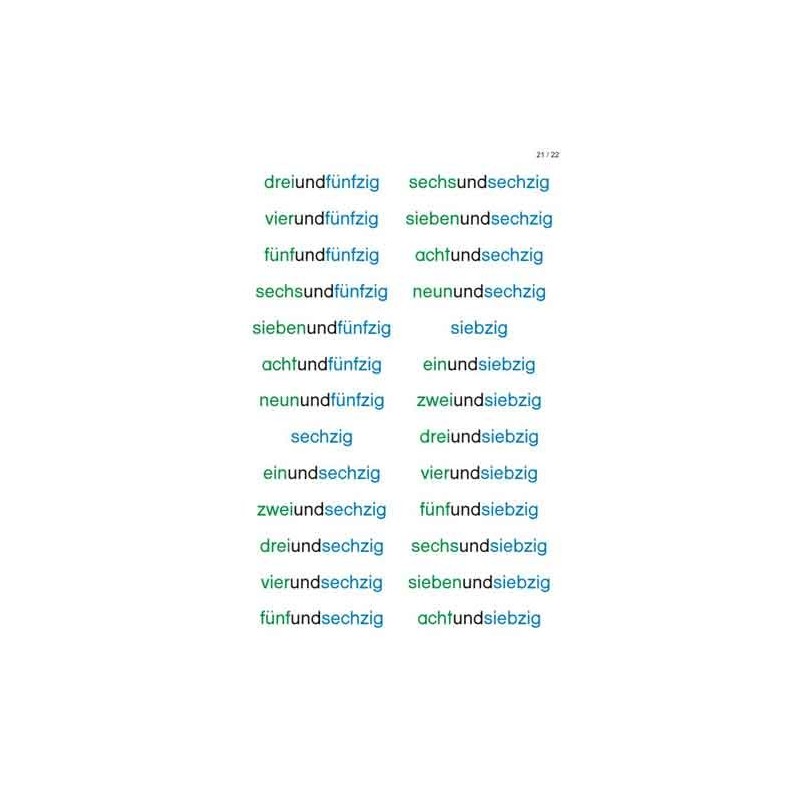 Perlenstäbchen am Hunderterfeld