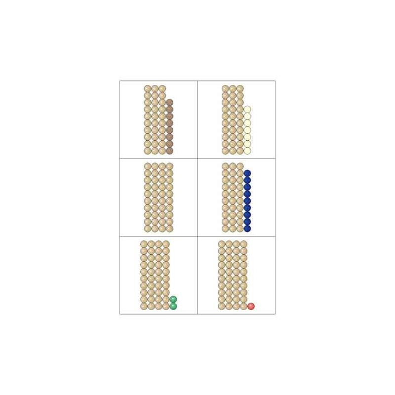 Perlenstäbchen am Hunderterfeld