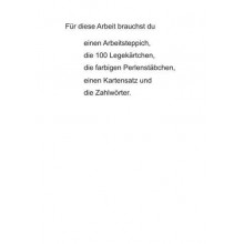 Perlenstäbchen am Hunderterfeld