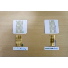 Perlenstäbchen am Hunderterfeld