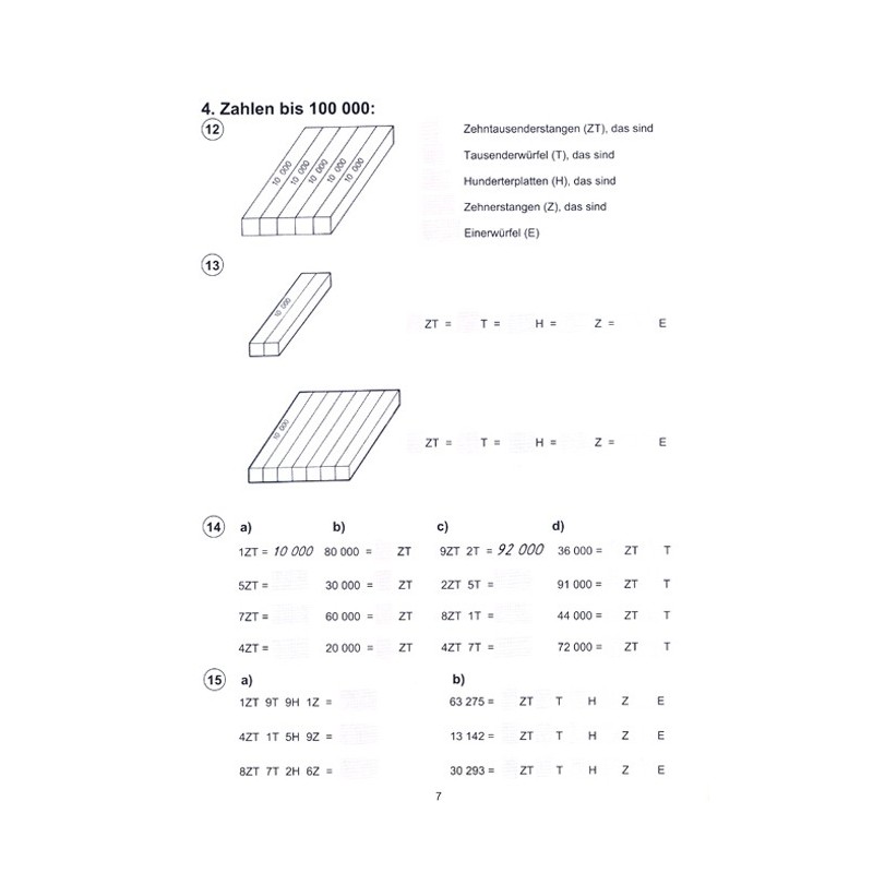 Math ladder 1: building numbers