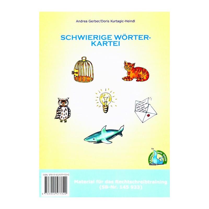 Schwierige Wörter - Kartei
