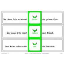 Prepositions: Am Ententeich, adj. Blue