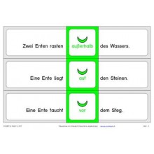 Prepositions: Am Ententeich, adj. Blue