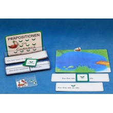 Prepositions: Am Ententeich, adj. Blue