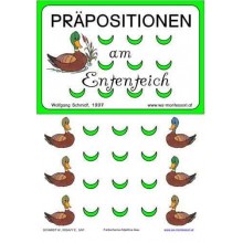 Prepositions: Am Ententeich, adj. Blue
