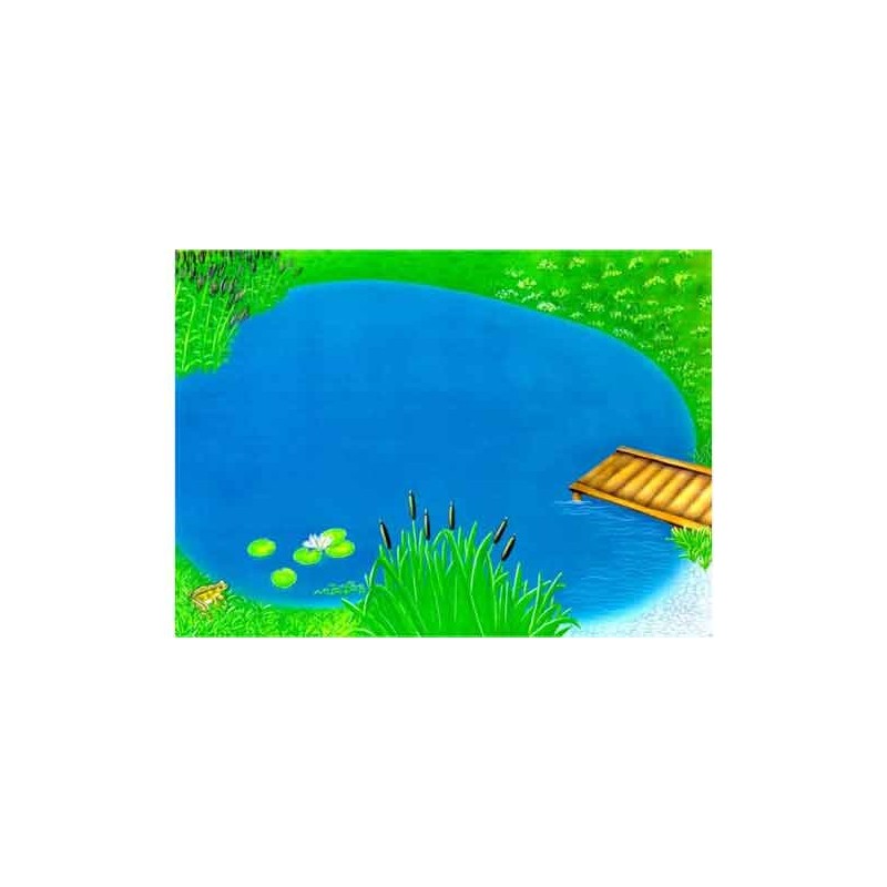 Predložky: Am Ententeich, adj. Brown