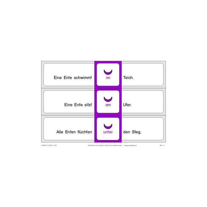 Prepositions: Am Ententeich, adj. Brown
