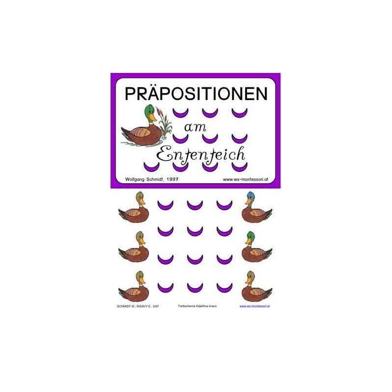 Prepositions: Am Ententeich, adj. Brown