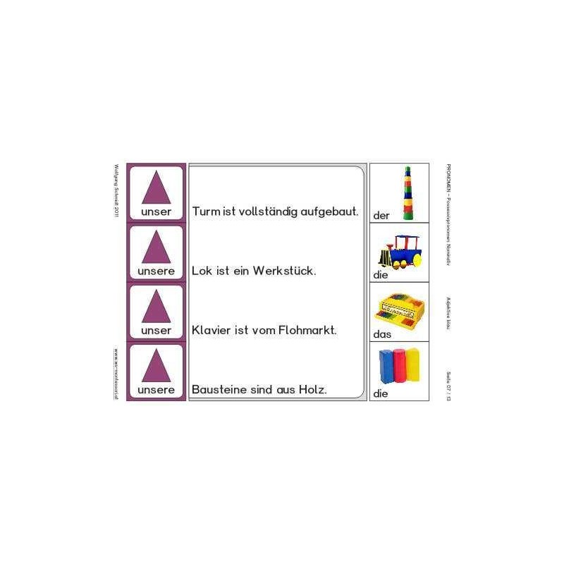 Zámeno, adj. Modrá