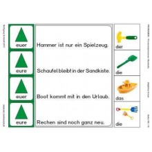 Pronomen, Adj. braun