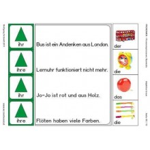 Pronomen, Adj. braun