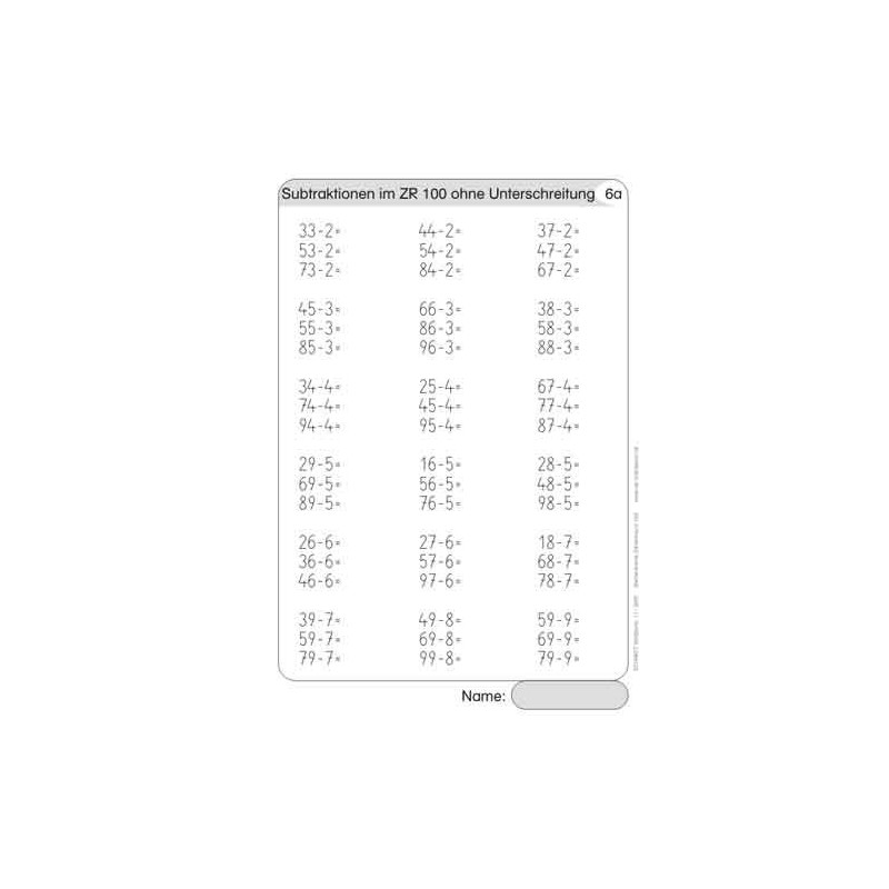 Computing file in the number range 100
