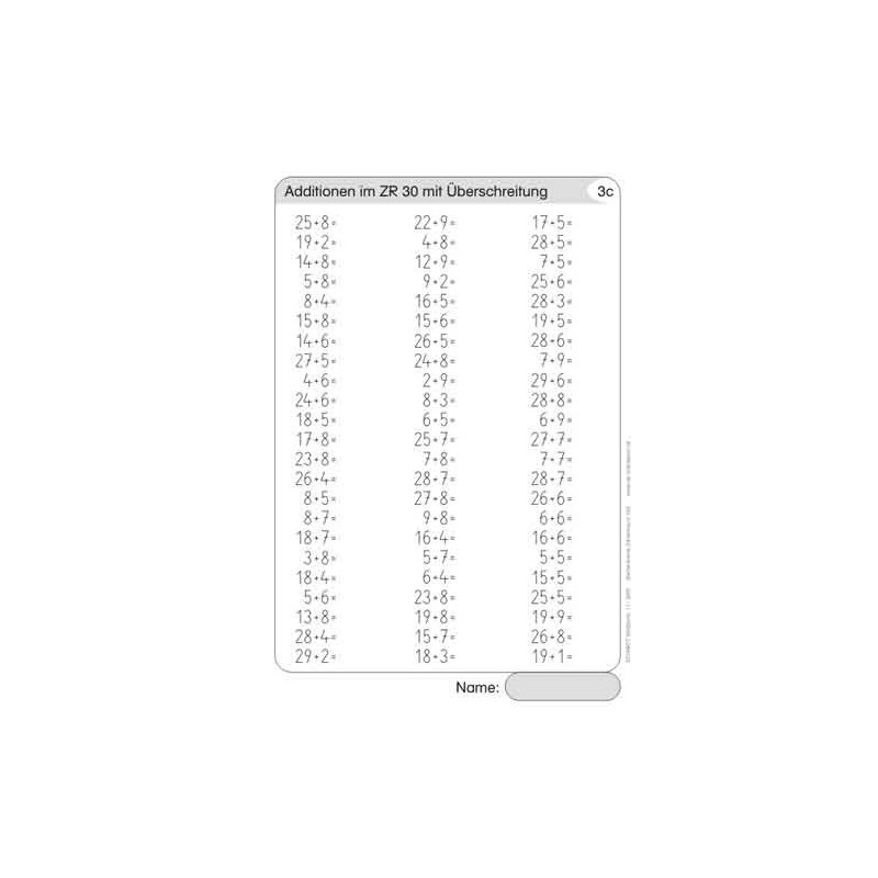 Computing file in the number range 100