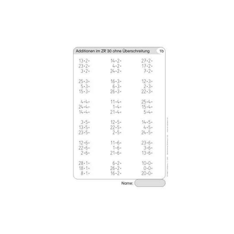 Computing file in the number range 100