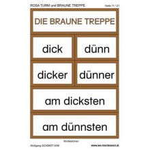 Rosa Turm und Braune Treppe