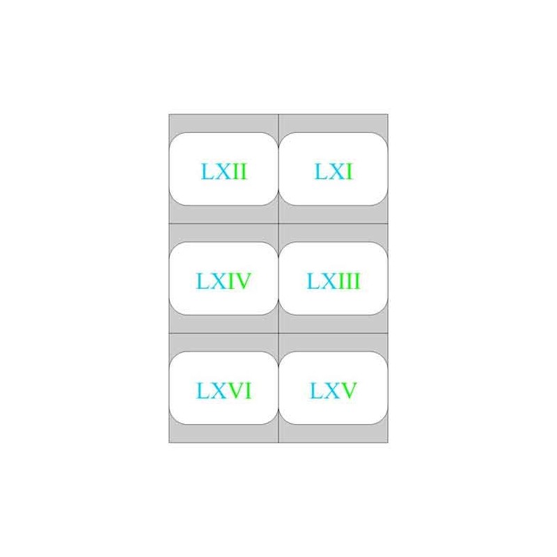 Roman numerals - hundreds field