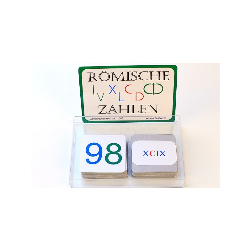 Römische Zahlen - Hunderterfeld