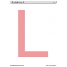 Sliding and turndown inserts - letters