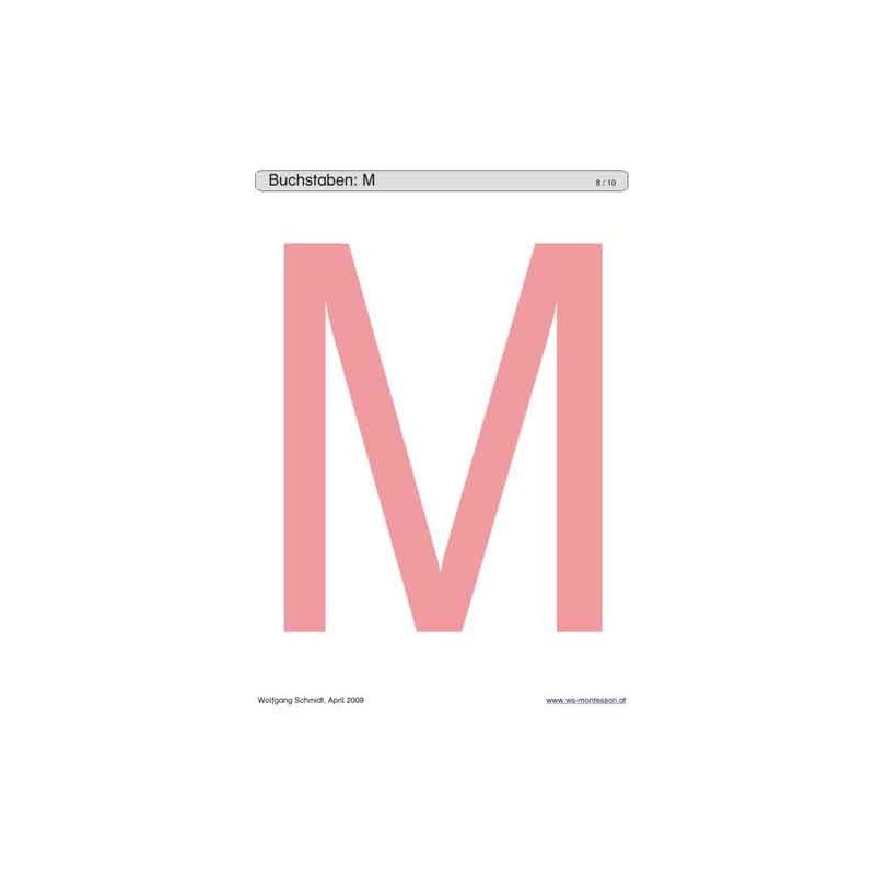 Sliding and turndown inserts - letters