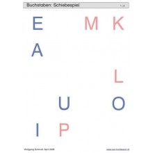 Sliding and turndown inserts - letters