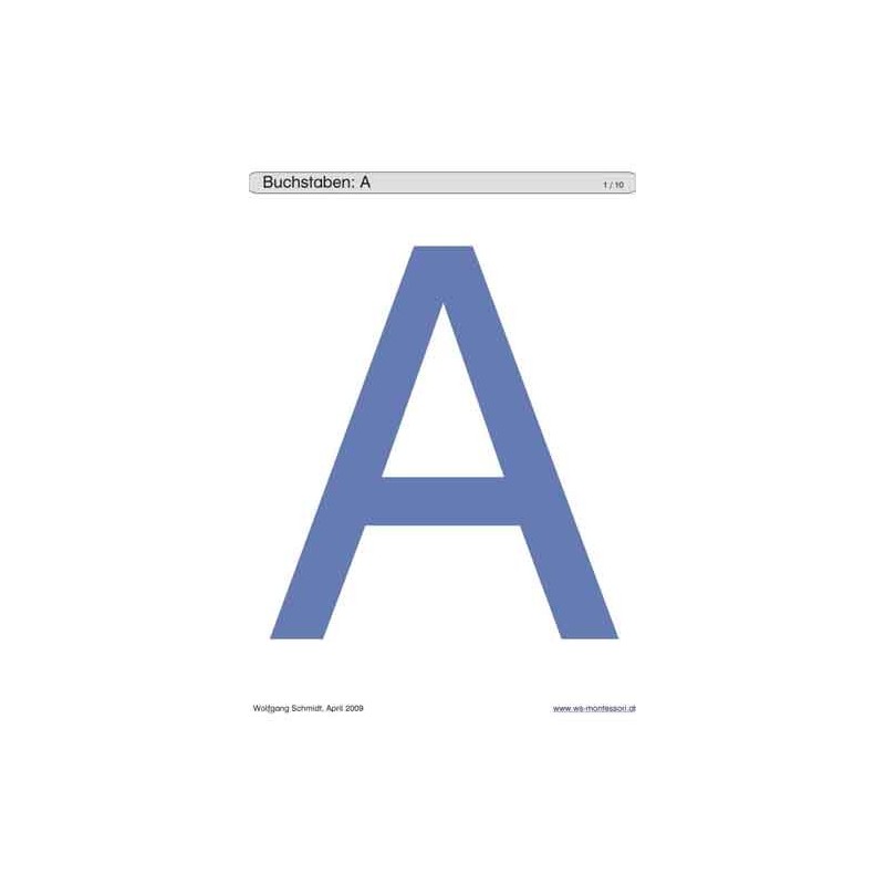 Sliding and turndown inserts - letters