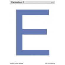 Sliding and turndown inserts - letters