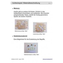 Schiebe- und Aufdeckspieleinlagen - Dinosaurier