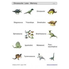 Schiebe- und Aufdeckspieleinlagen - Dinosaurier