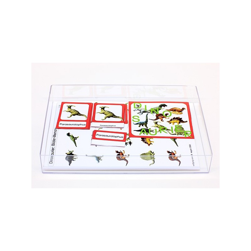 Sliding and revealing game deposits - dinosaurs