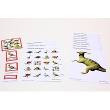 Schiebe- und Aufdeckspieleinlagen - Dinosaurier