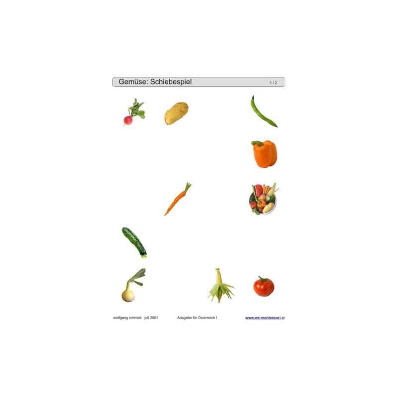 Sliding and turndown inserts - Gemüse Austria