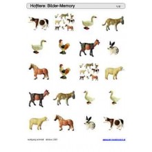 Schiebe- und Aufdeckspieleinlagen - Hoftiere