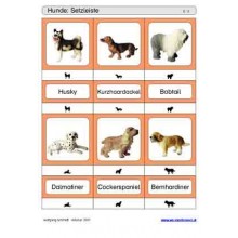 Posuňte a odkryte vložky na hranie - psy