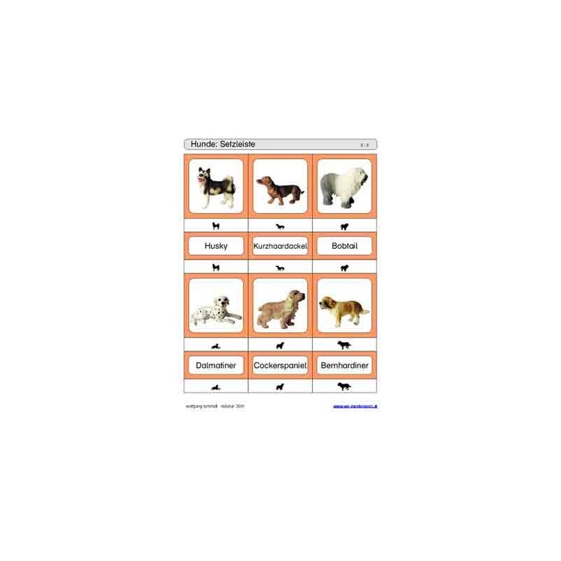 Sliding and turndown inserts - dogs