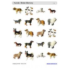 Schiebe- und Aufdeckspieleinlagen - Hunde