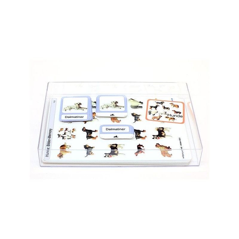 Posuňte a odkryte vložky na hranie - psy