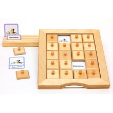 Schiebe- und Aufdeckspieleinlagen - Hunde