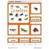 Schiebe- und Aufdeckspieleinlagen - Insekten