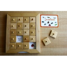Schiebe- und Aufdeckspieleinlagen - Insekten