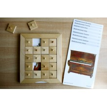 Sliding and turn-up pads - musical instruments