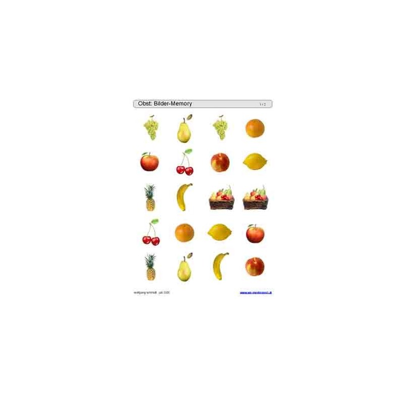 Sliding and turndown inserts - fruit