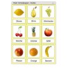 Schiebe- und Aufdeckspieleinlagen - Obst
