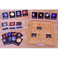 Sliding and revealing game deposits - our solar system