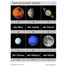 Sliding and revealing game deposits - our solar system