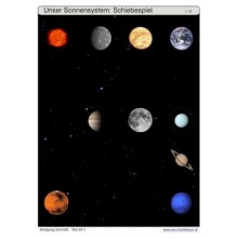 Sliding and revealing game deposits - our solar system