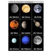 Sliding and revealing game deposits - our solar system