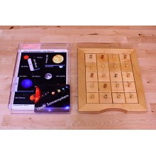 Sliding and revealing game deposits - our solar system